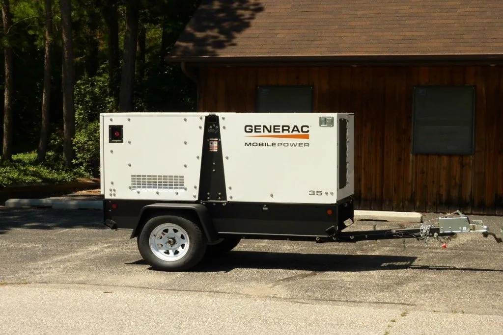 Generac mobile generator