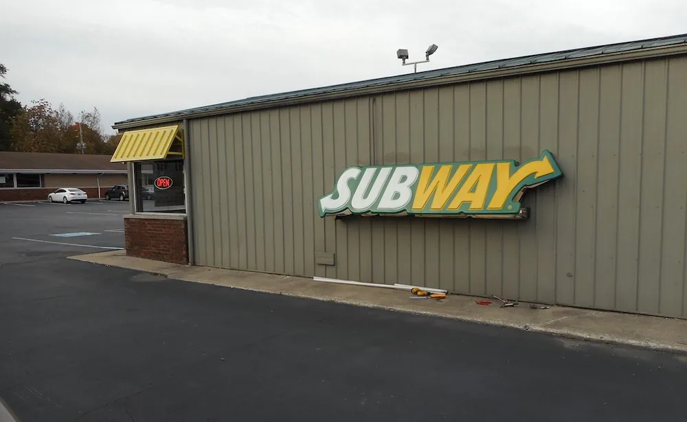 Subway sign